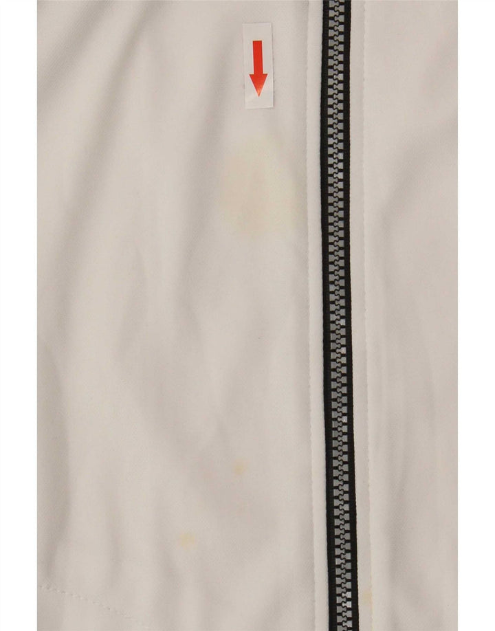 Asics Træningsdragt til mænd Topjakke Medium White Colourblock Polyester