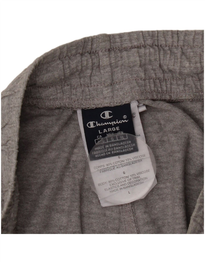 Champion herre sportsshorts store grå flækkede bomuld