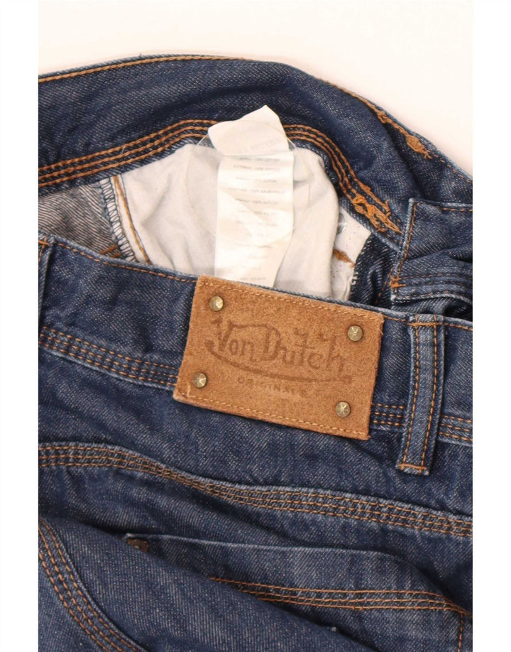 Von Dutch Denim Shorts til mænd W29 Små blå bomuld