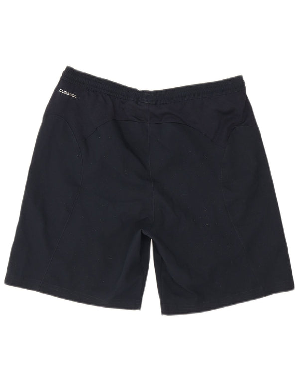 Adidas drenge Climacool sportsshorts 13-14 år marineblå polyester
