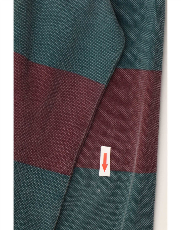 Besætningstøj Herre Zip Neck Sweatshirt Jumper 2XL Flerfarvet Stribet