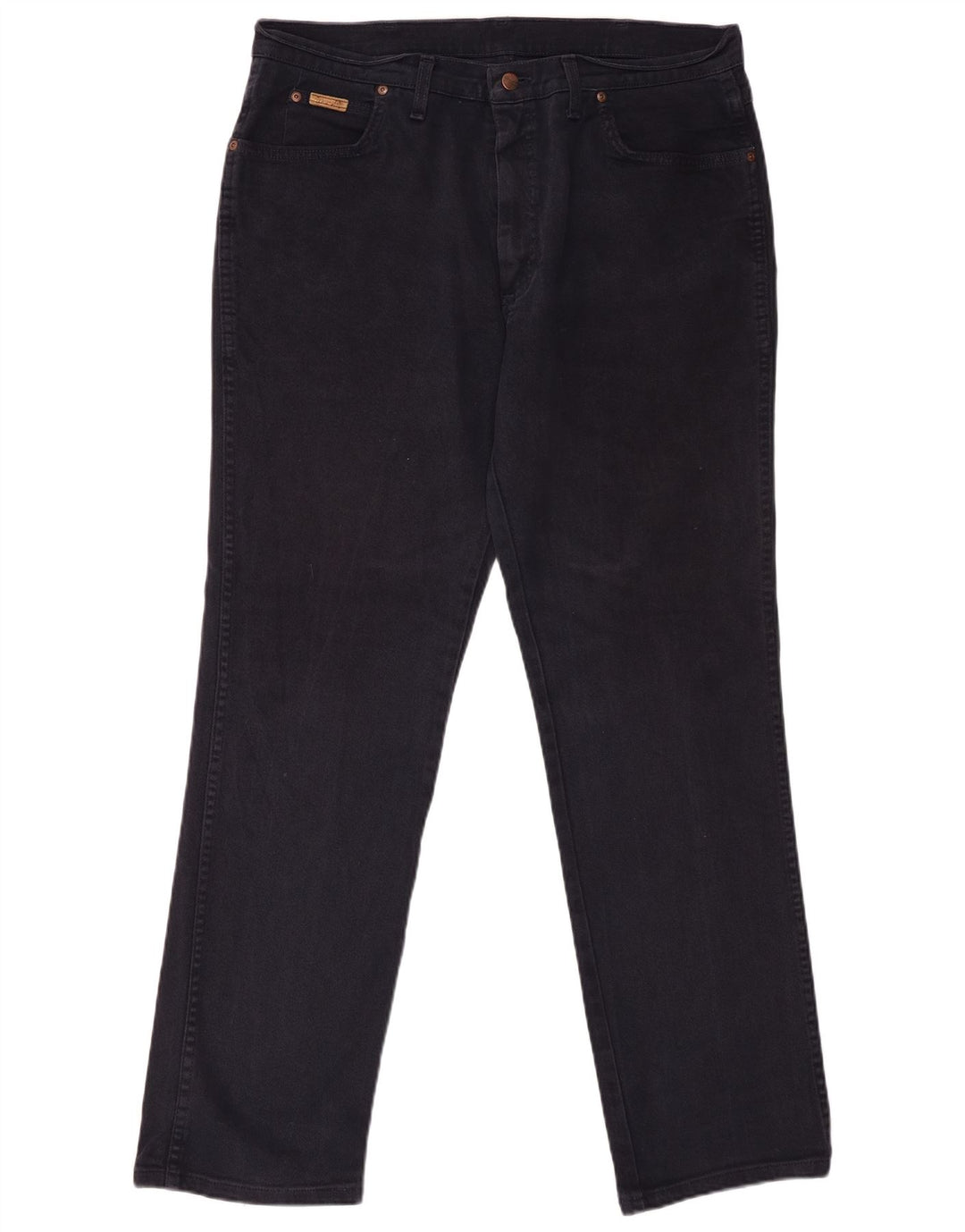 WRANGLER Herre Texas Straight Jeans W38 L34 Marineblå Bomuld