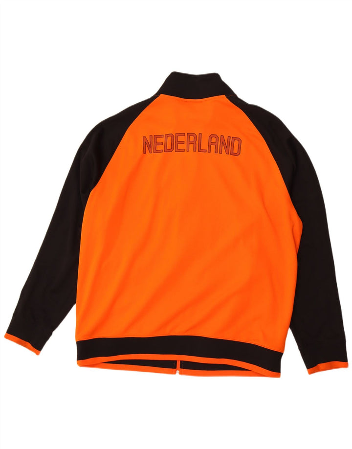 Nike Herre KNVB Grafisk træningsdragt Topjakke 2XL Orange Colourblock