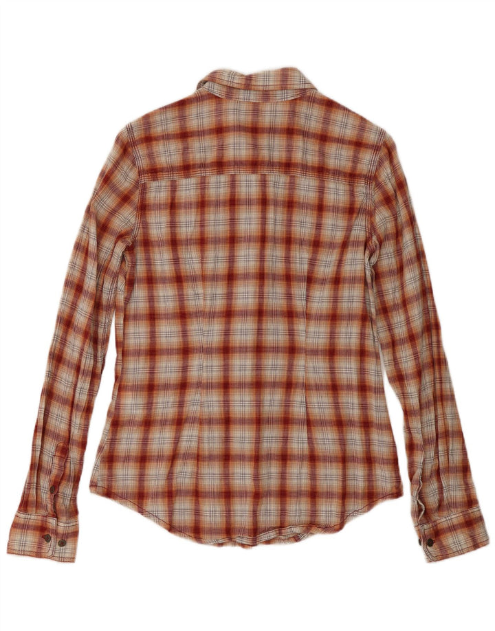Carhartt Flannelskjorte til kvinder US 4/6 lille rød ternet bomuld