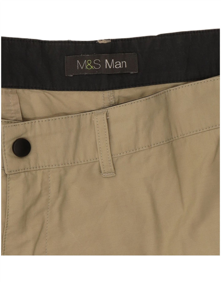 Marks & Spencer Herre Cargo Shorts W38 XL Beige
