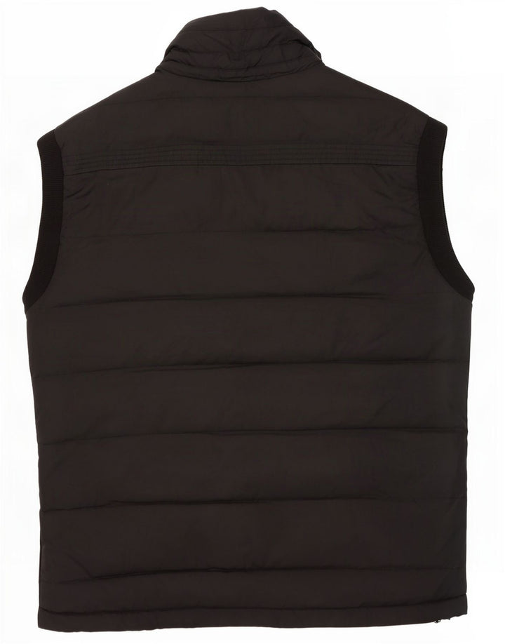 Gas Polstret Gilet UK 38 Medium Sort Nylon