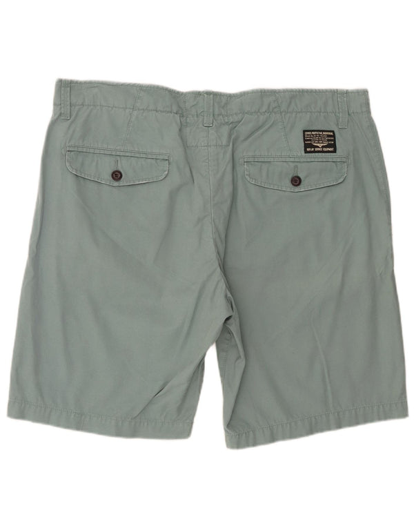 Replay Mens Regular Chino Shorts W36 Large Green