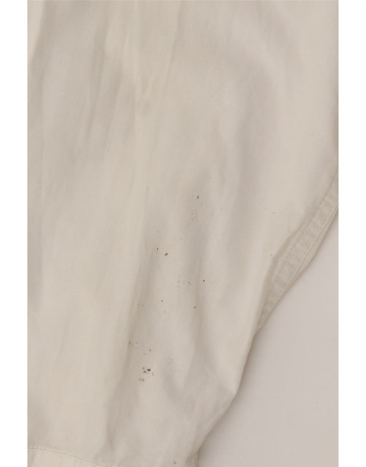 LEVI'S Mens Shirt Large White Cotton Vintage Levi's and Second-Hand Levi's from Messina Hembry 