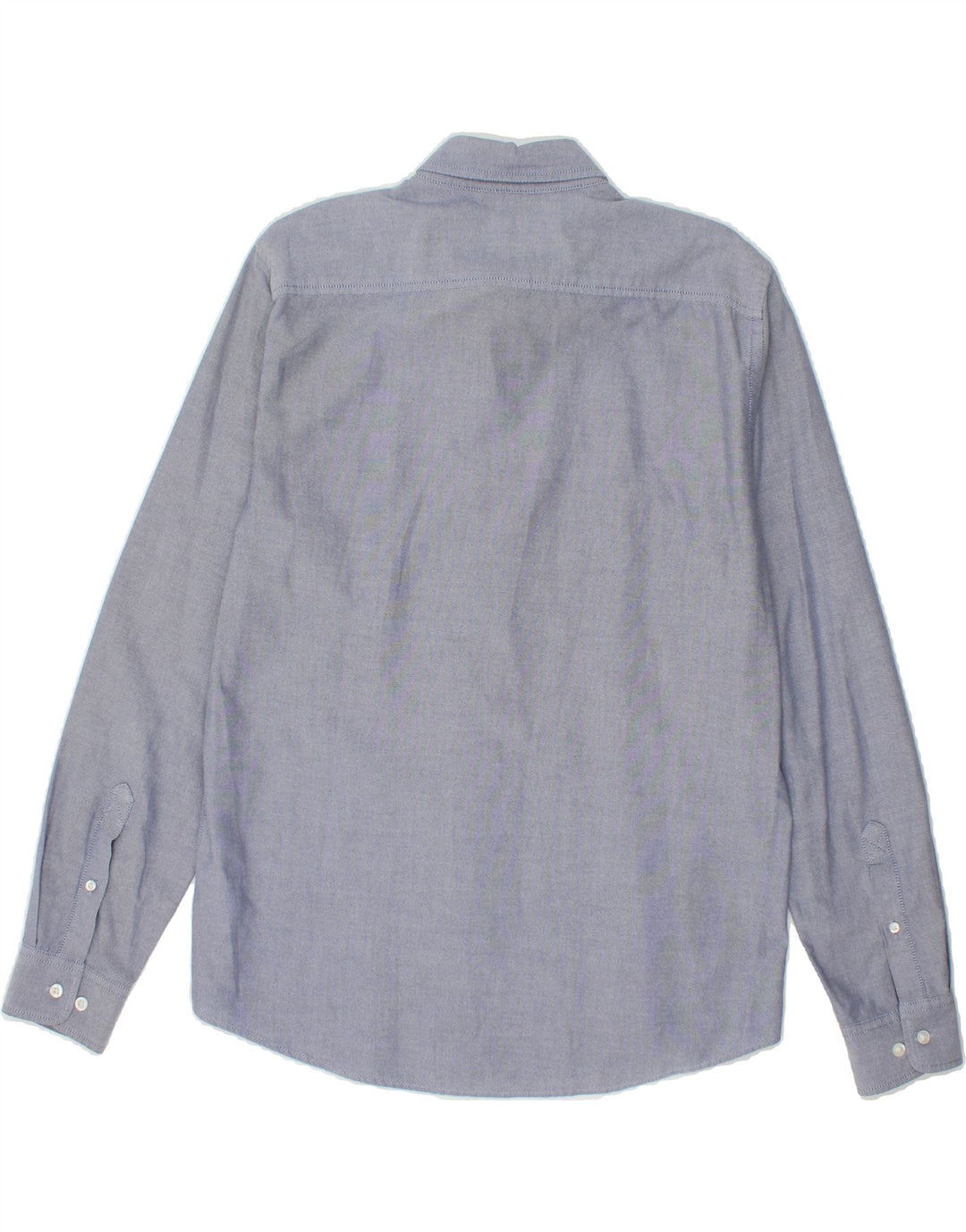 TIMBERLAND Mens Slim Fit Shirt Large Blue Cotton Vintage Timberland and Second-Hand Timberland from Messina Hembry 