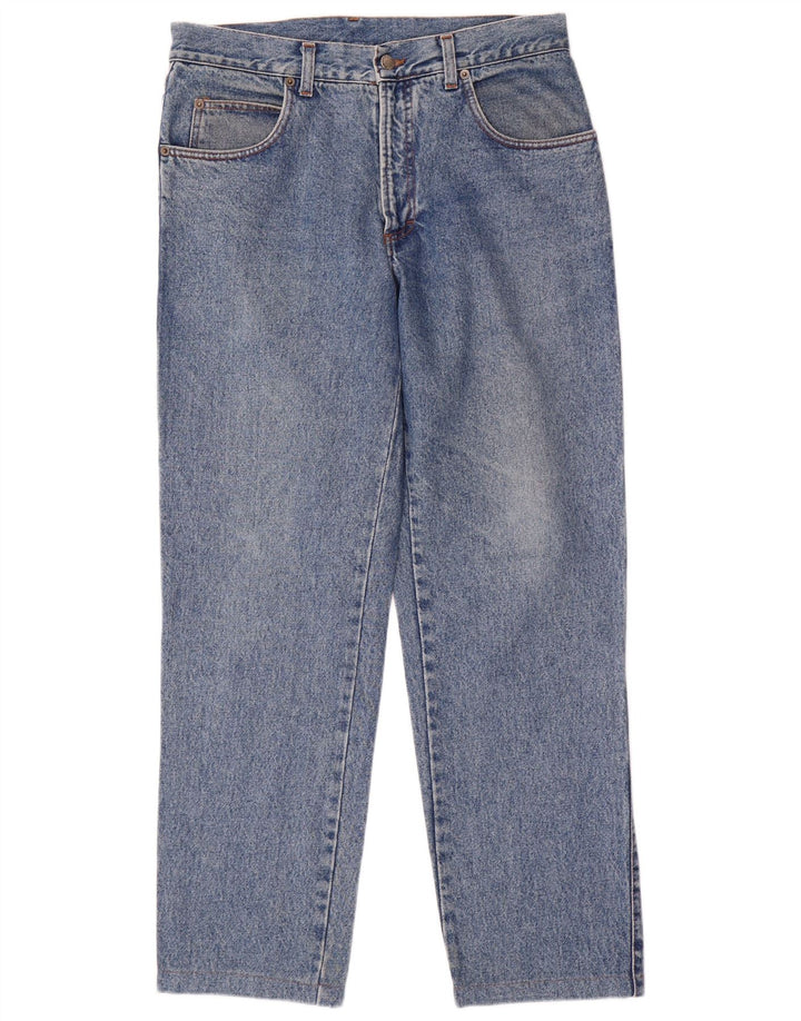 Naf Straight Jeans til mænd W34 L30 Blå Bomuld