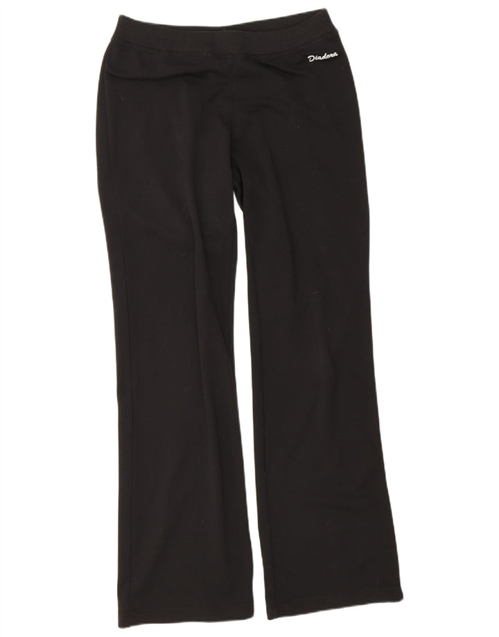 Diadora Træningsdragtsbukser til kvinder UK 12 Medium Sort Polyester