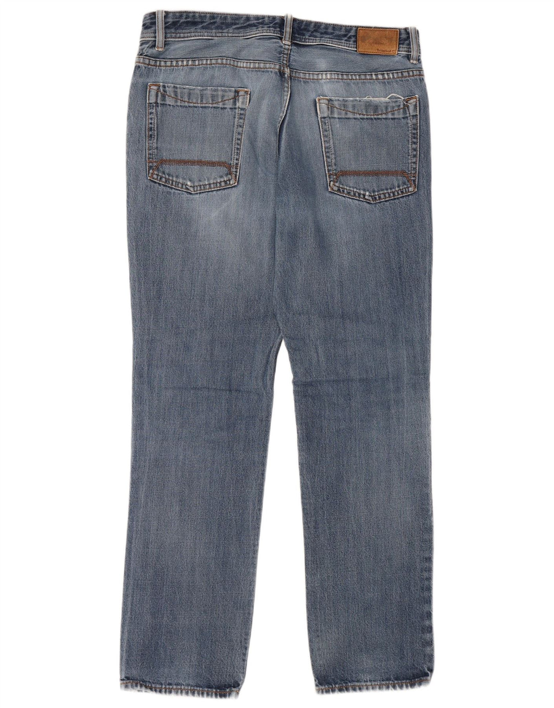 TIMBERLAND Straight jeans til mænd W34 L31 blå bomuld