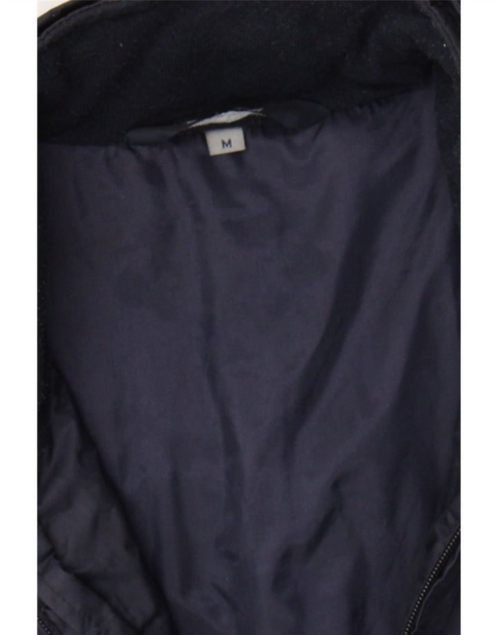 K-WAY Mens Rain Jacket UK 38 Medium Navy Blue Nylon Vintage K-Way and Second-Hand K-Way from Messina Hembry 
