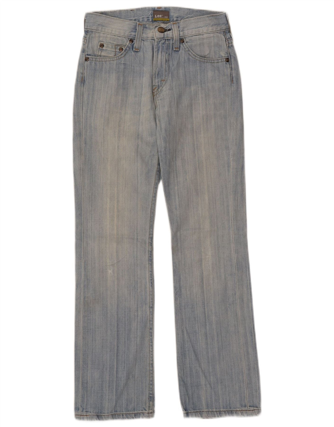 LEE Boys Scott Straight Jeans 10-11 år W26 L27 Blå Bomuld