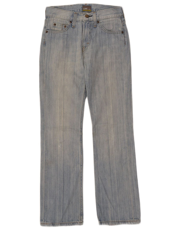 LEE Boys Scott Straight Jeans 10-11 år W26 L27 Blå Bomuld
