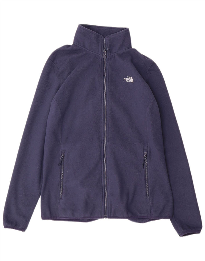 The North Face Fleecejakke til kvinder UK 18 XL Navy Blue Polyester