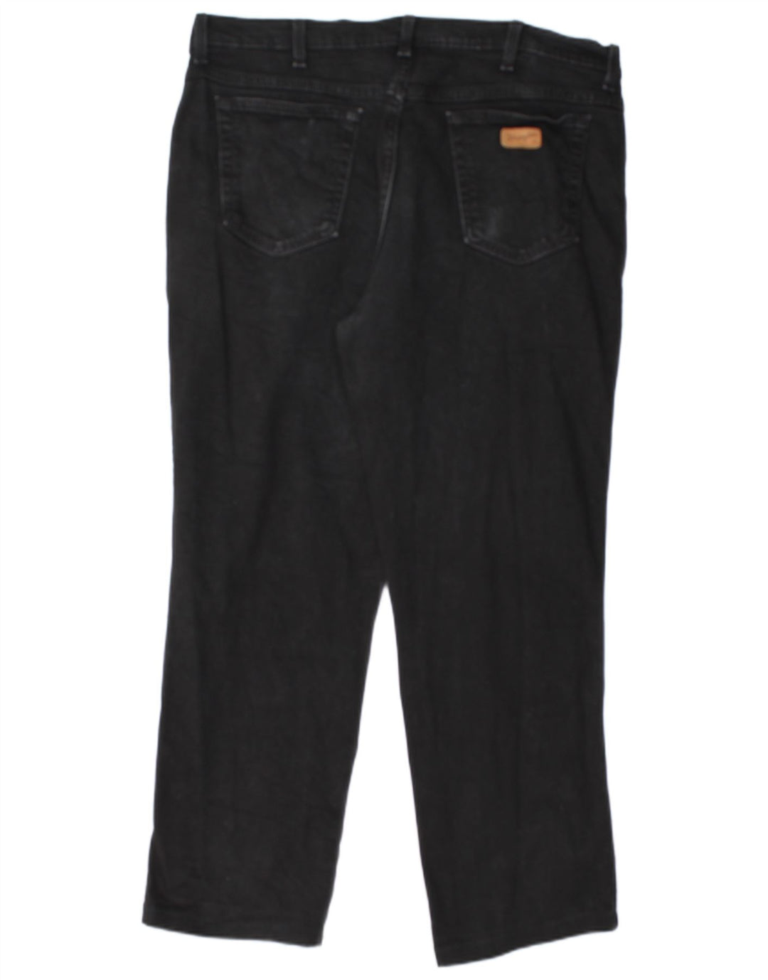WRANGLER Mens Straight Jeans W38 L28 Black