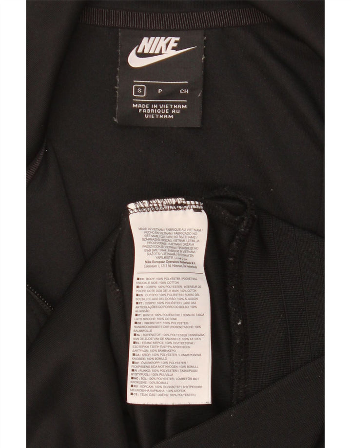 NIKE Grafisk træningsdragt topjakke til mænd Lille sort Colourblock Polyester