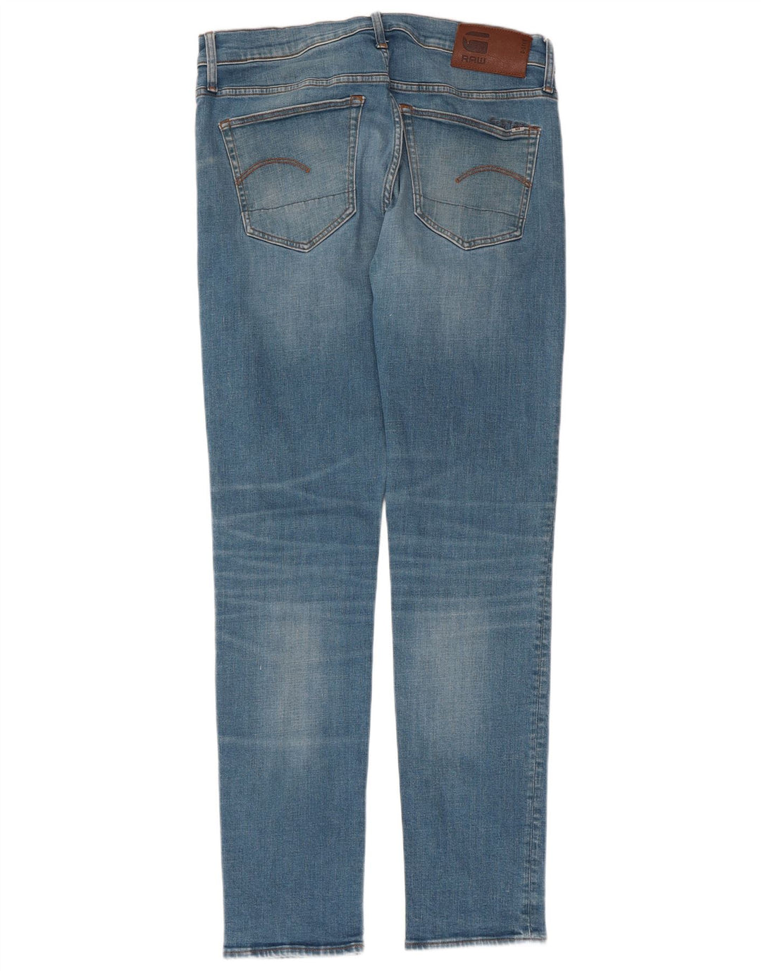 G-STAR Herre 3301 Slim Jeans W34 L34 Blå Bomuld