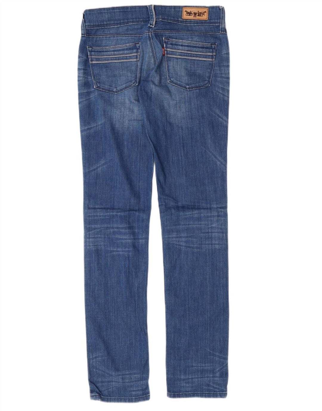 LEVI'S Slim Jeans til kvinder W28 L32 Blå Bomuld