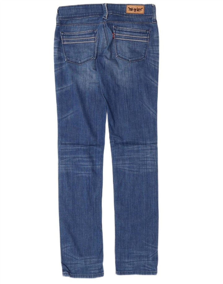LEVI'S Slim Jeans til kvinder W28 L32 Blå Bomuld