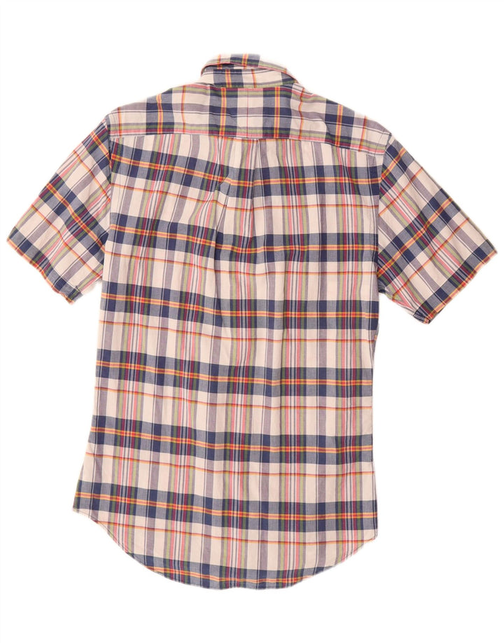 POLO RALPH LAUREN Herre Slim Fit skjorte Lille flerfarvet ternet