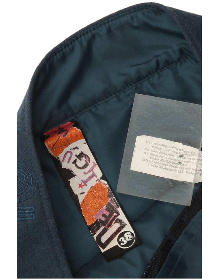 Desigual Dame A-Line nederdel EU 38 Medium W32 Marineblå Geometrisk