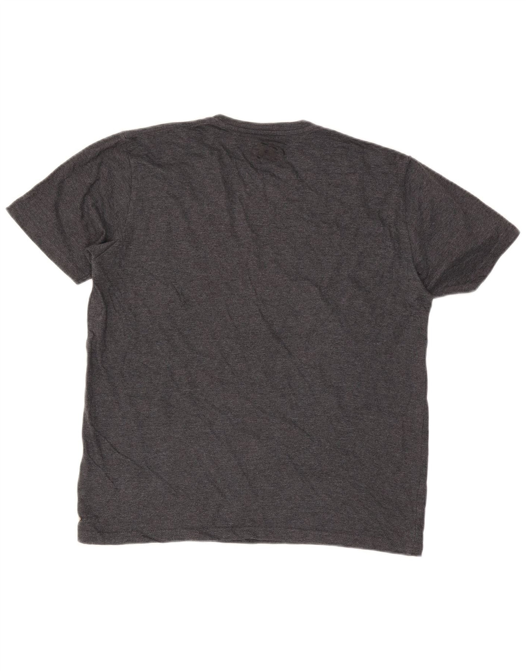 Under Armour Herre Heat Gear T-Shirt Top Medium Grey Bomuld