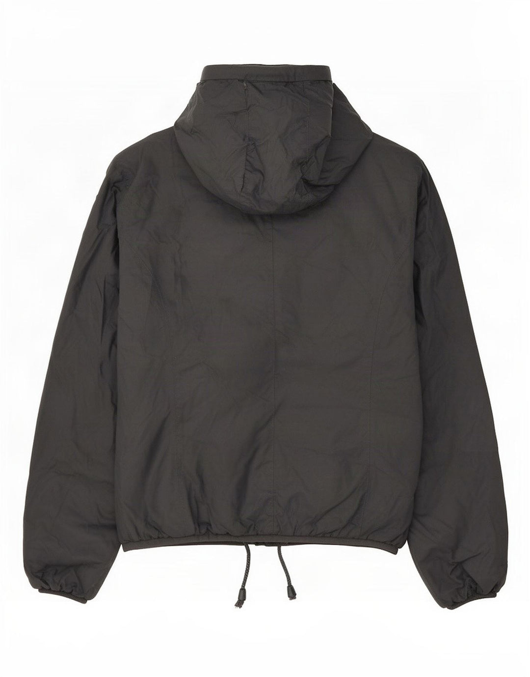 K-Way Dame Hooded Windbreaker Jacket UK 8 Small Grå Polyamid