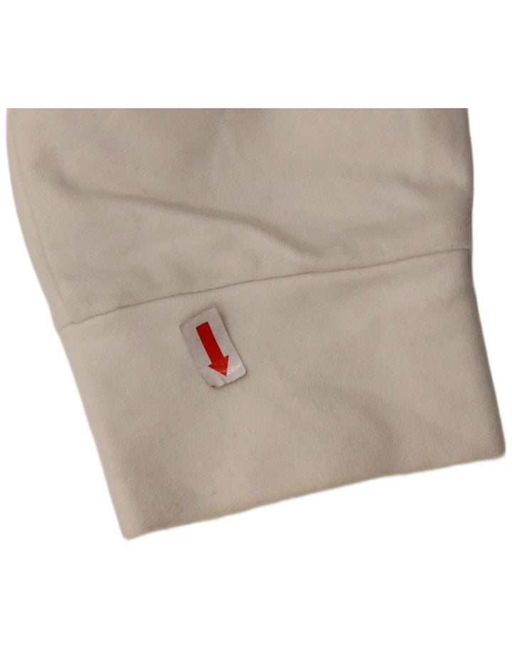 NORTH SAILS Hættetrøje med lynlås til mænd 2XS Hvid Bomuld