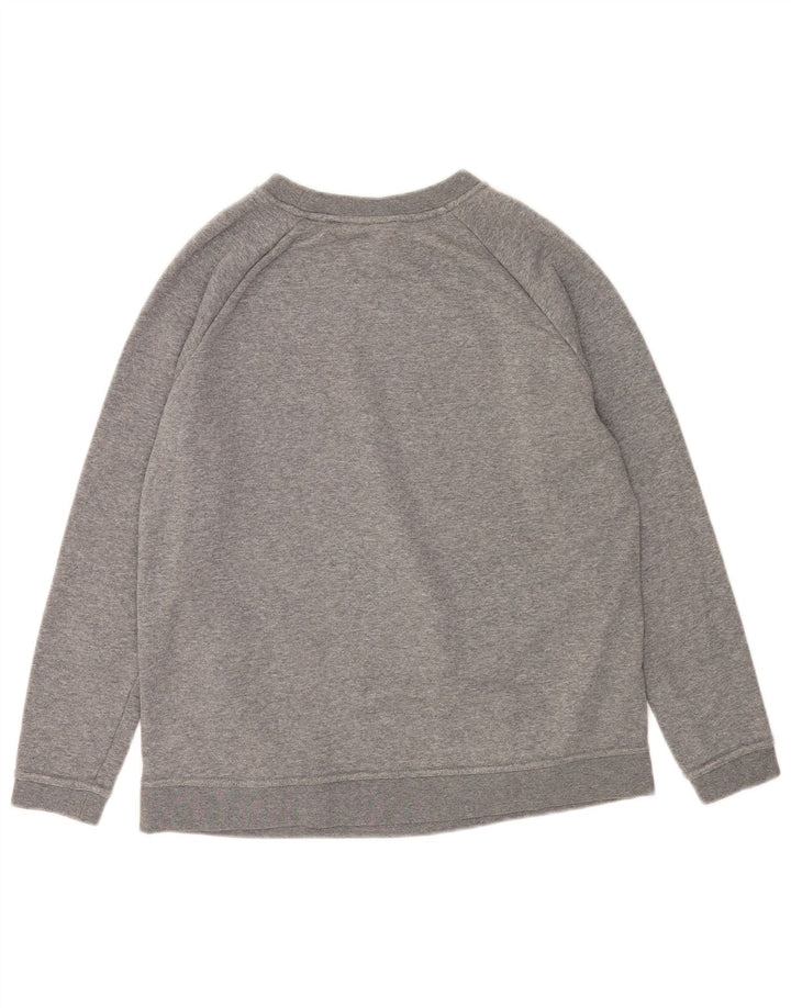 Nike Herre grafisk sweatshirt Jumper Medium Grey Flecked Bomuld
