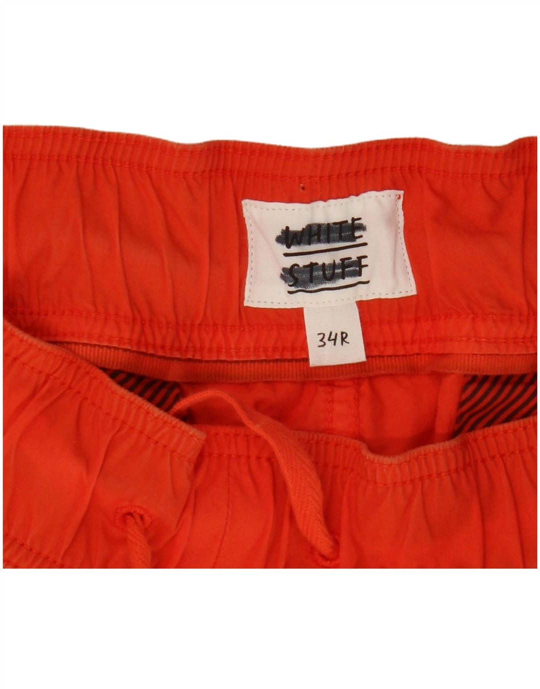 White Stuff Herre Cargo Shorts W34 Large Orange