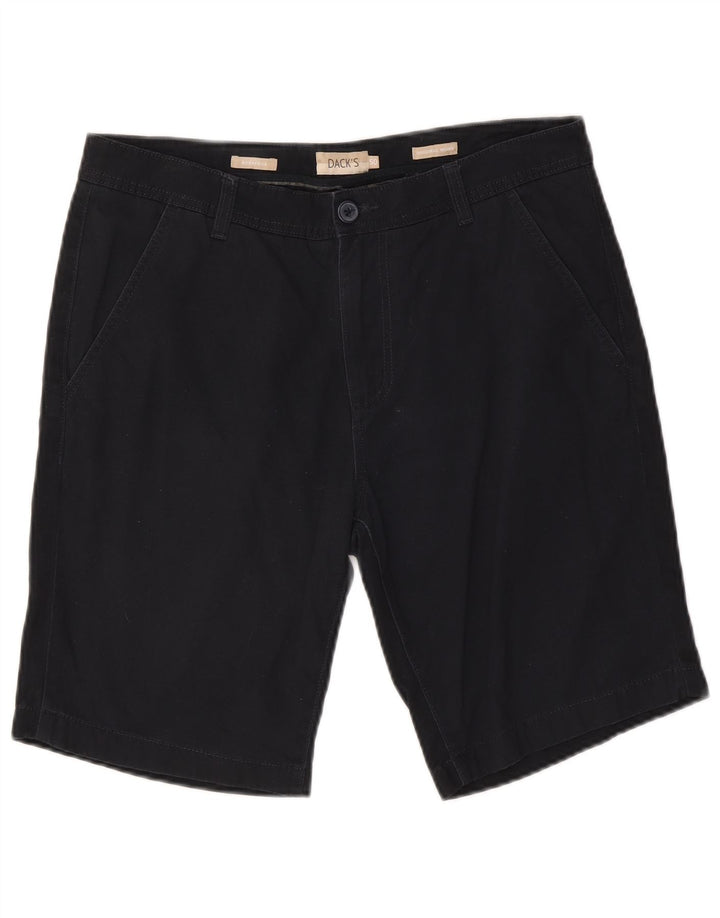 Dacks Herre Bermuda Shorts IT 50 Large W34 Navy Blue Bomuld