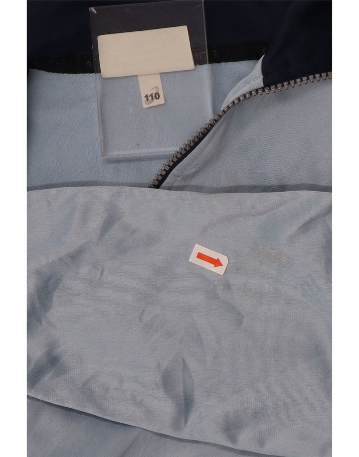 ASICS Drenge træningsdragt topjakke 5-6 år Blå Colourblock