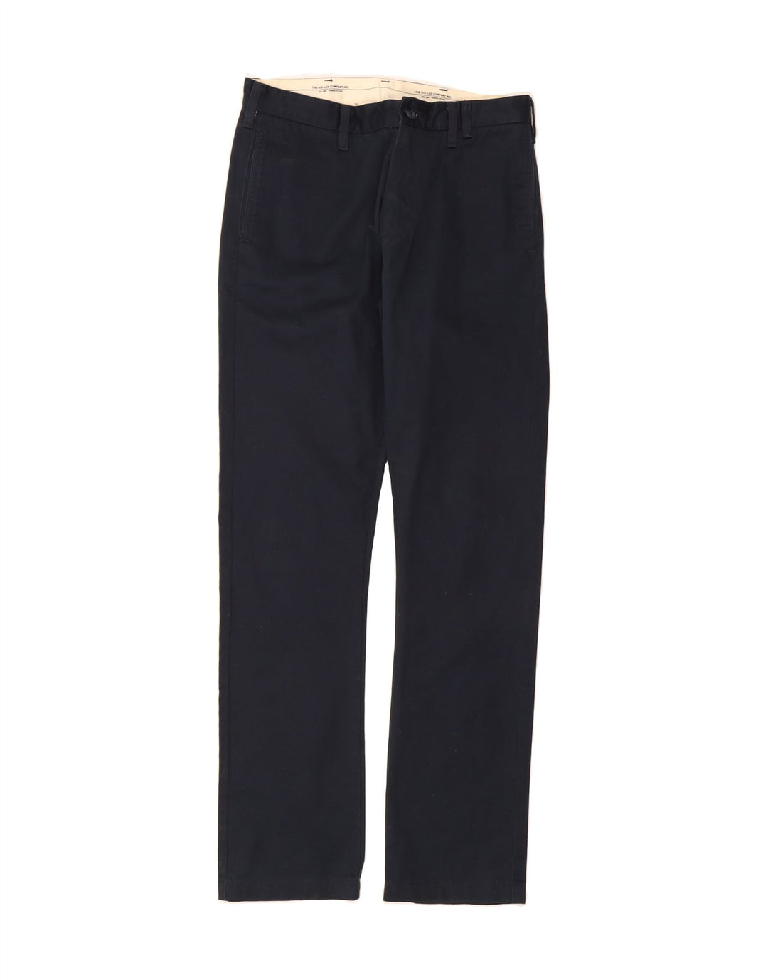 LEE Mens Regular Chino Trousers W31 L34 Navy Blue Cotton Vintage Lee and Second-Hand Lee from Messina Hembry 