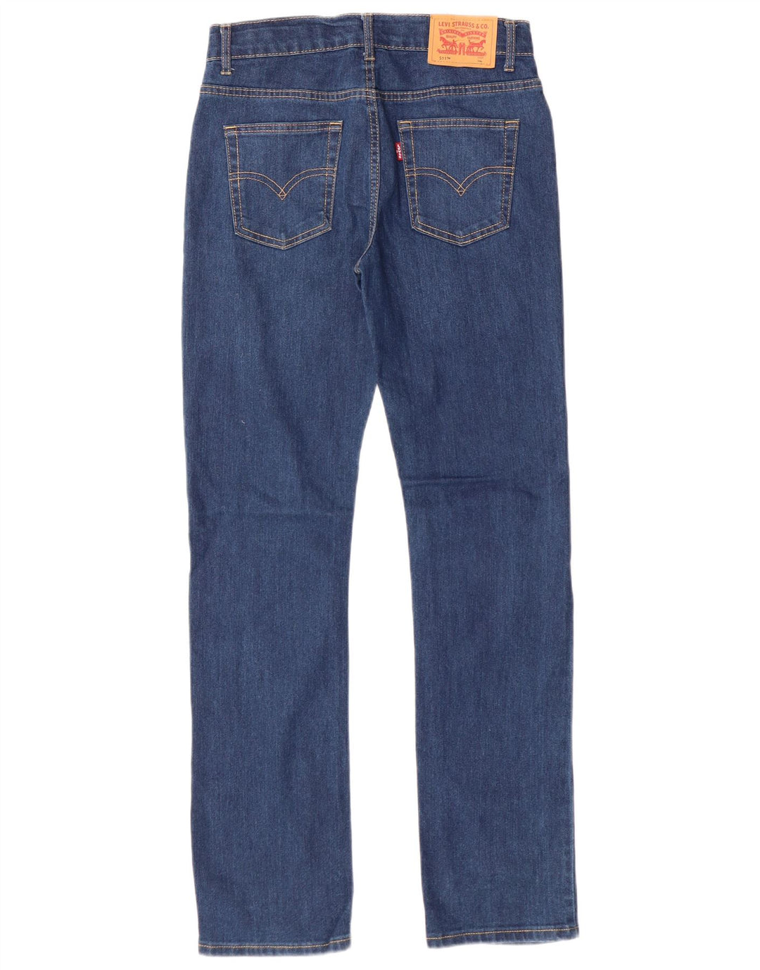 Levi's Boys 511 Slim Jeans 13-14 år W27 L30 Blå Bomuld