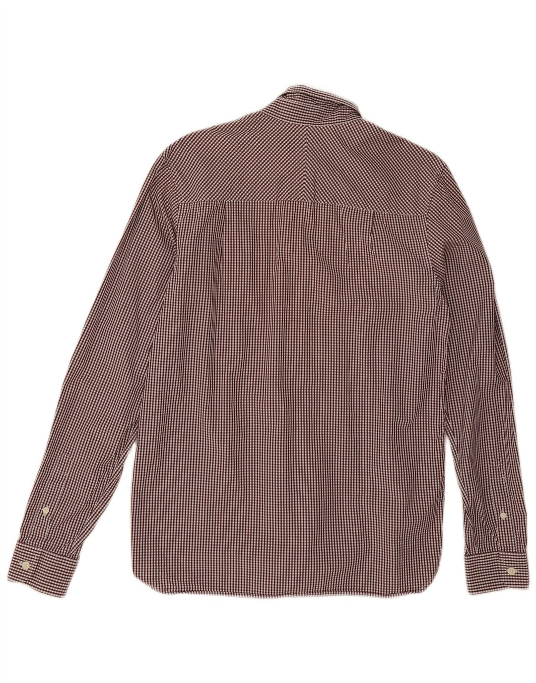 Fred Perry Herreskjorte Lille Bourgogne Gingham Bomuld