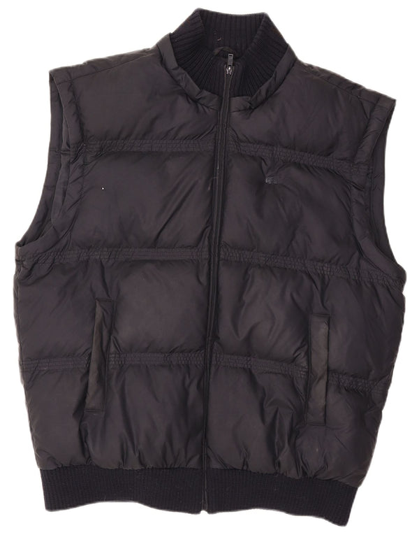 Lacoste Herre Polstret Gilet IT 58 3XL Navy Blue Polyester