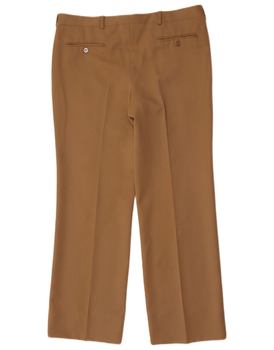 Vintage herre lige jakkesæt bukser W36 L30 Beige
