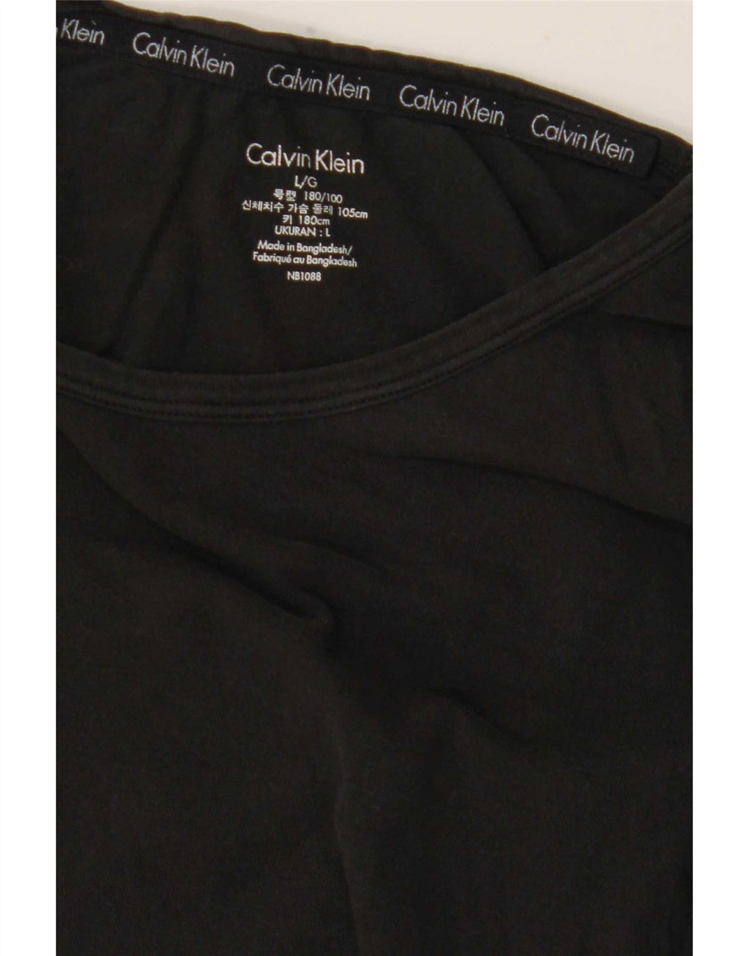 Calvin Klein Dame T-Shirt Top UK 16 Large Sort