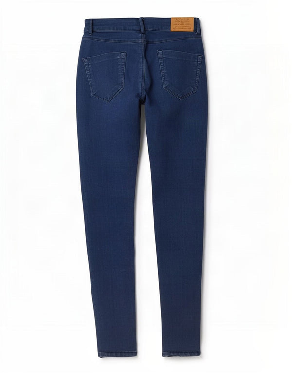 Zara Womens Skinny Jeans EU 44 XL W34 L30 Navy Blue