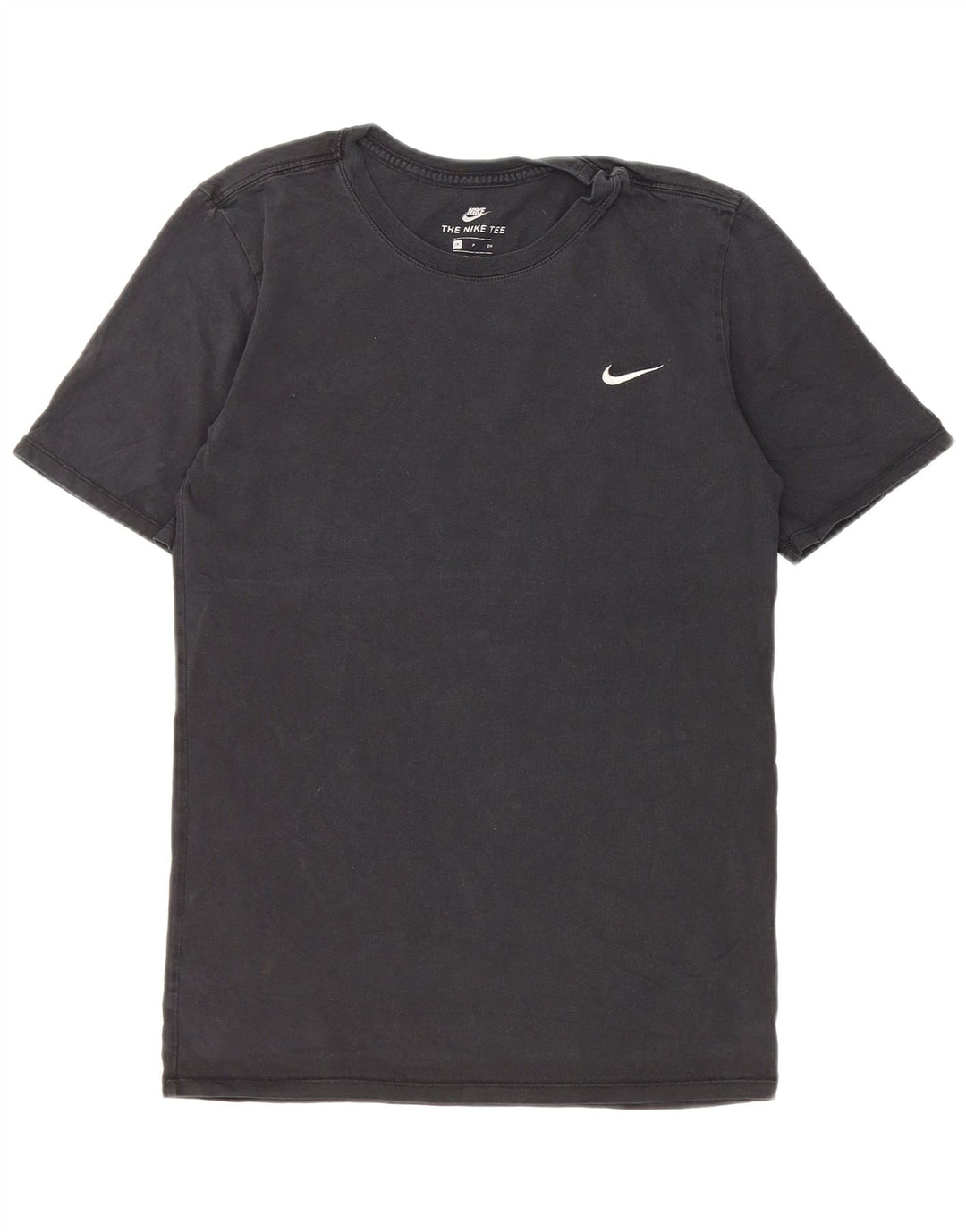 Nike T-shirt i atletisk snit til mænd, lille sort bomuld