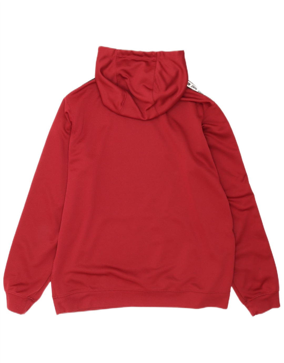 Nike grafisk hættetrøje til mænd Large Burgundy Polyester