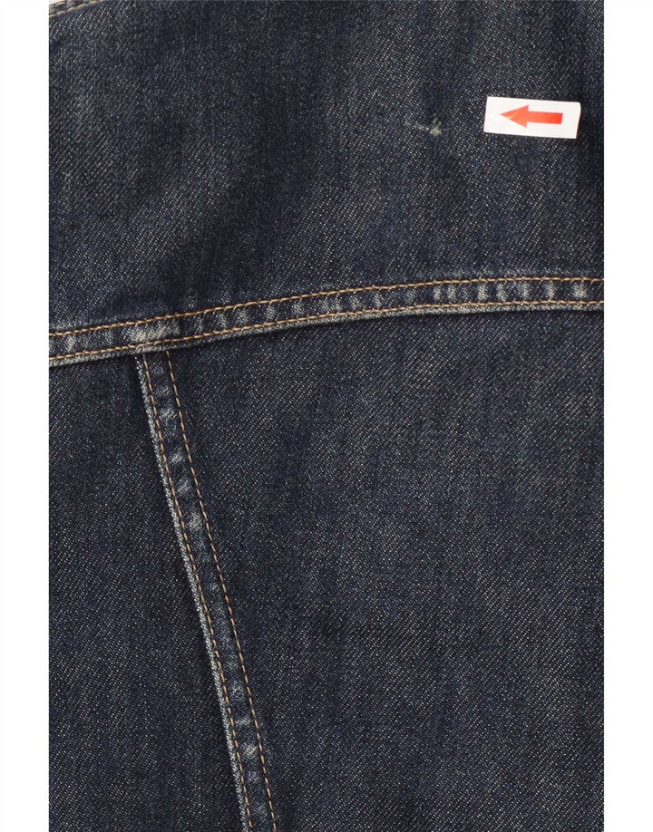 Rifle Dame denimjakke UK 14 Medium Navyblå Bomuld