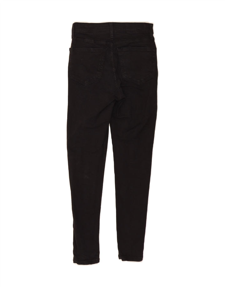 TOPSHOP Womens Skinny Jeans W25 L27 Black Vintage Topshop and Second-Hand Topshop from Messina Hembry 