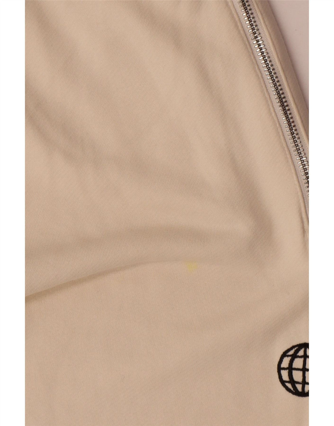 Zara Herre træningsdragt Bukser Joggers Medium Off White Bomuld