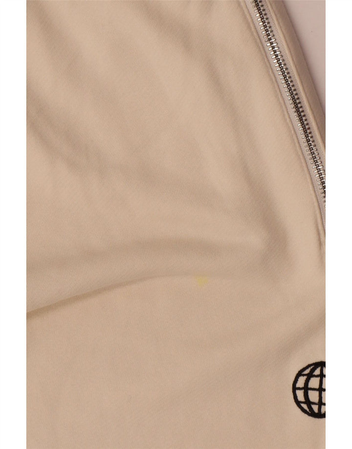 Zara Herre træningsdragt Bukser Joggers Medium Off White Bomuld