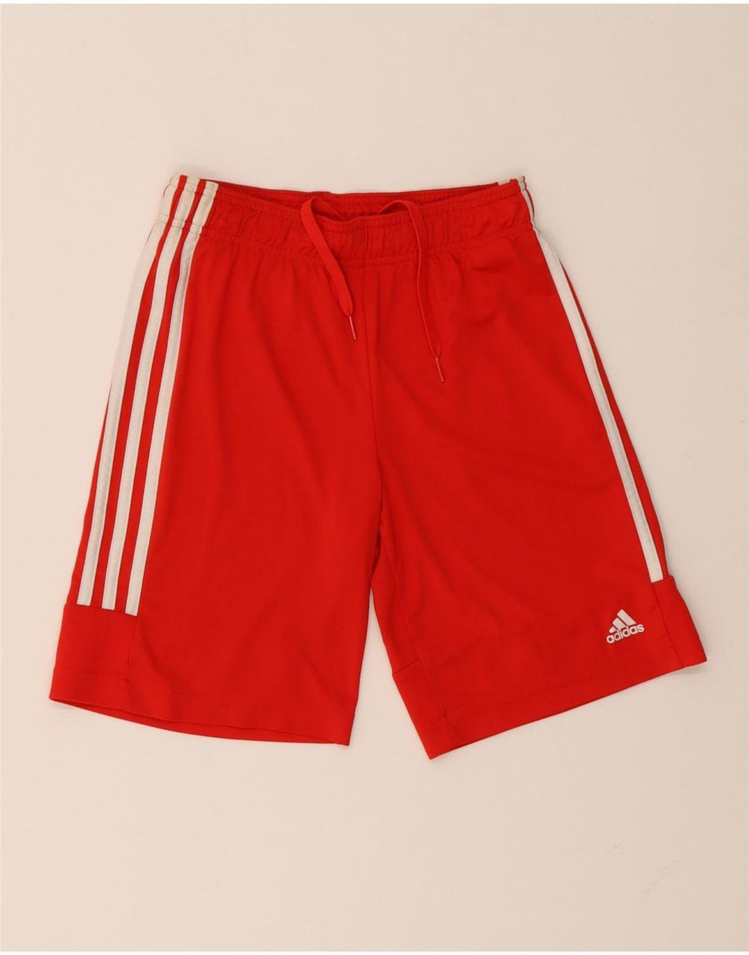 Adidas Boys Aeroready Sports Shorts 11-12 År Rød Polyester
