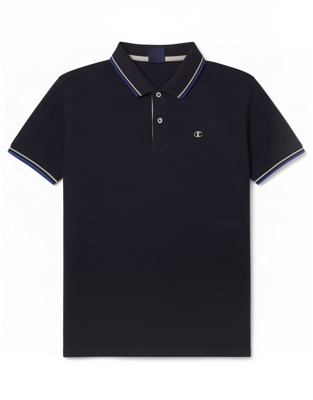 Champion herre poloshirt Medium marineblå stribet