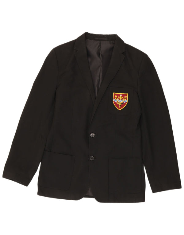 Marks & Spencer Boys 2-knaps blazerjakke 14-15 år sort polyester